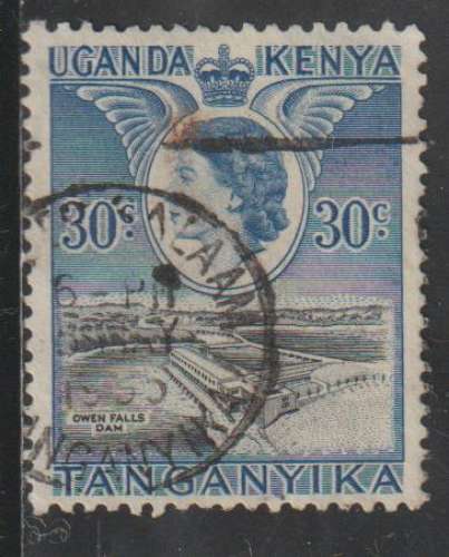 OUGANDA KENYA TANGANYIKA 1954 - Y&T  N° 89