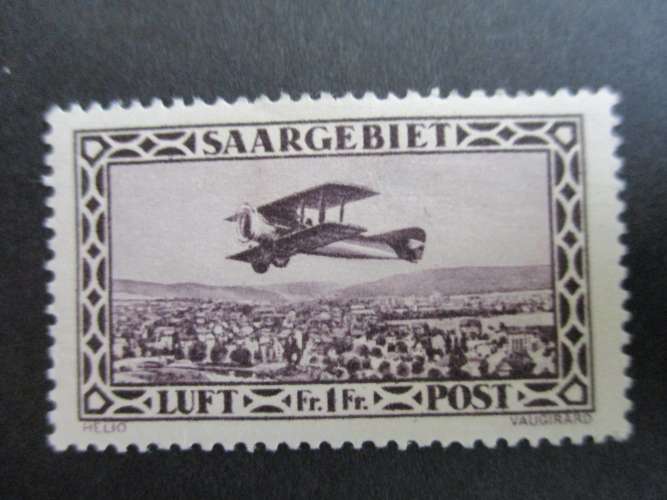 sarre y & t poste aerienne 2 * 1928