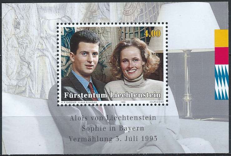 Liechtenstein - 1993 - Y & T n° 18 Blocs & feuillets - MNH