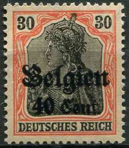 BELGIQUE occupation allemande 1916 NEUF** MNH N° 19