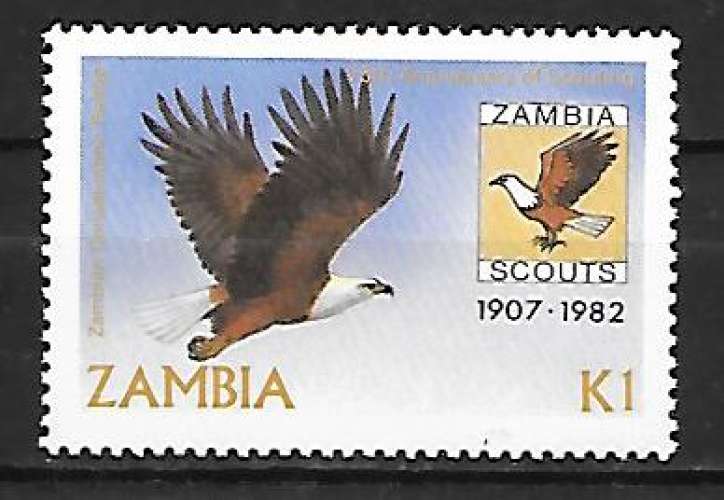  Zambie N° 261  Yvert NEUF ** ( MNH )