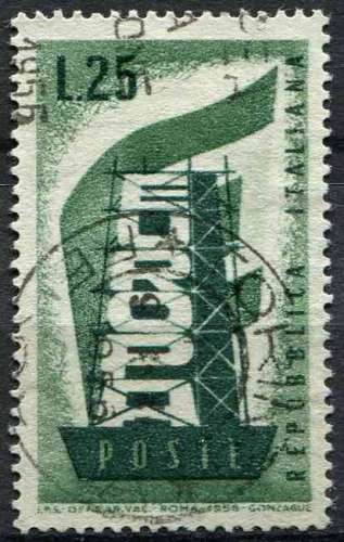 ITALIE 1956 OBLITERE N° 731 europa