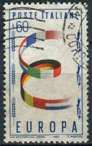 ITALIE 1957 OBLITERE N° 745 europa