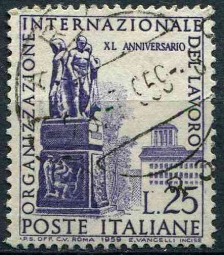 ITALIE 1959 OBLITERE N° 798