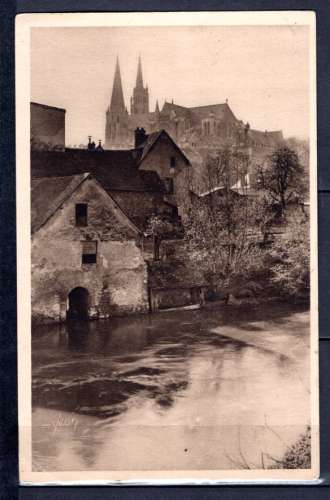 FRANCE CPA CARTE POSTALE 28 EURE ET LOIR CHARTRES LES BORDS DE L'EURE