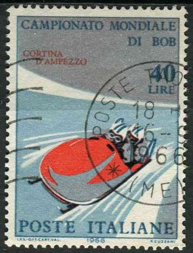 ITALIE 1966 OBLITERE N° 938