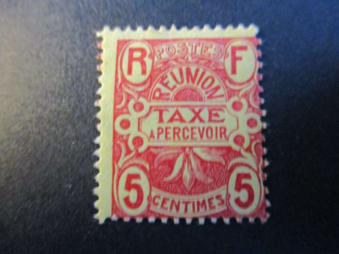 Réunion y & t taxe 6 * 1907