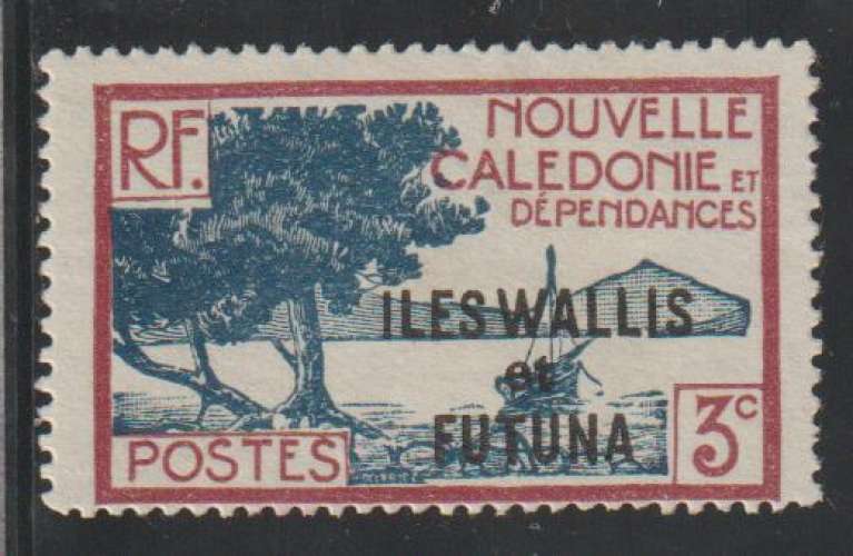 WALLIS ET FUTUNA 1939 - Y&T  N° 77