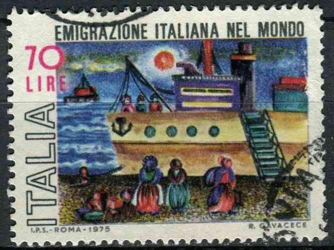 ITALIE 1975 OBLITERE N° 1232