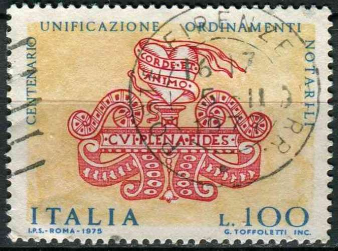 ITALIE 1975 OBLITERE N° 1233