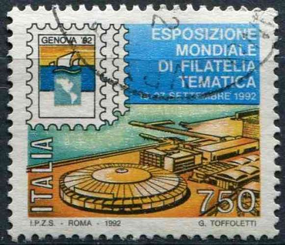 ITALIE 1992 OBLITERE N° 1938