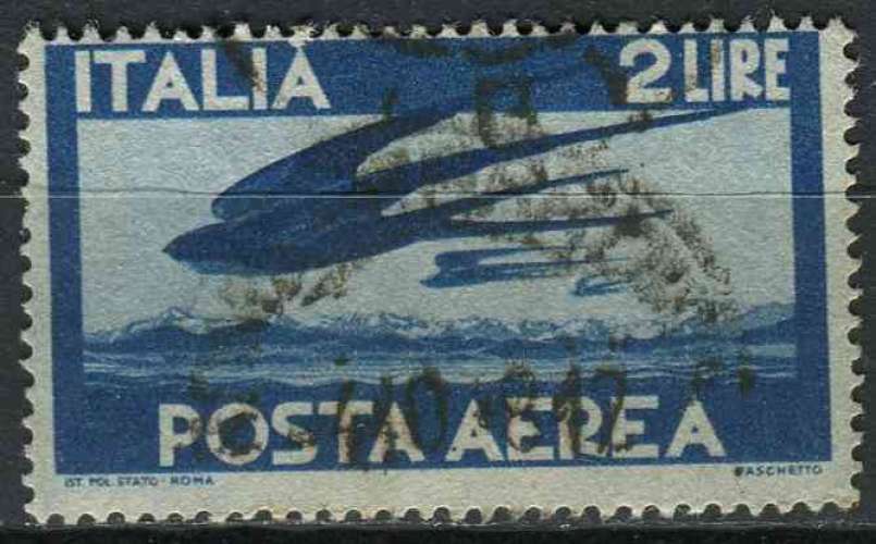 ITALIE 1945 OBLITERE Poste aérienne N° 114