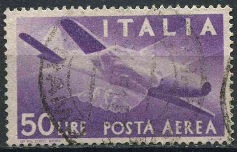 ITALIE 1945 OBLITERE Poste aérienne N° 121