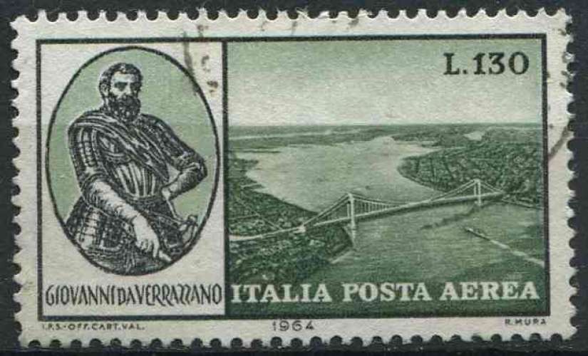 ITALIE 1964 OBLITERE Poste aérienne N° 144