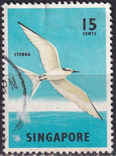 singapour ... n° 57B  obliteré ... 1962