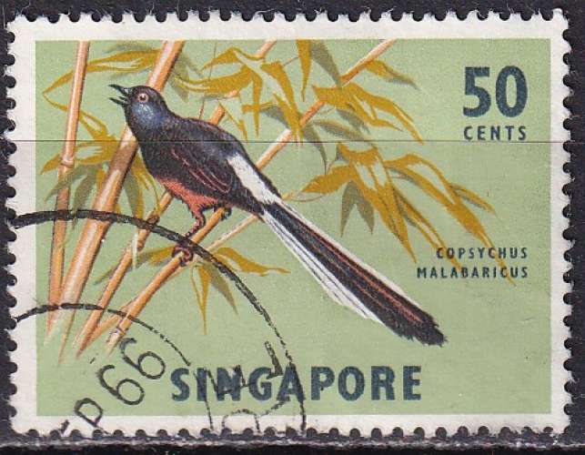 singapour ... n° 61  obliteré ... 1962