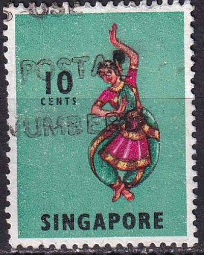 singapour ... n° 84a  obliteré ... 1968