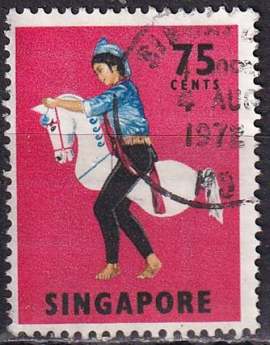 singapour ... n° 90  obliteré ... 1968