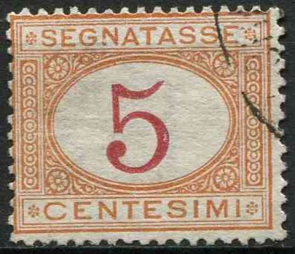 ITALIE 1870 OBLITERE TAXE N° 5