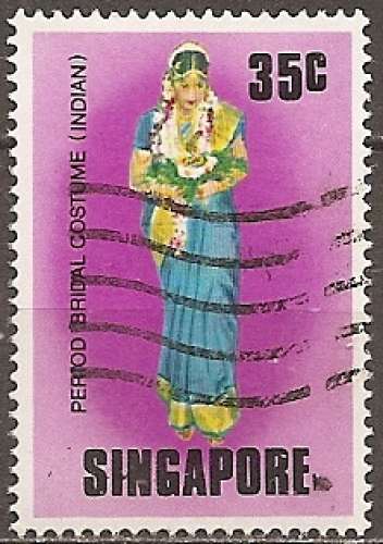 singapour ... n° 257  obliteré ... 1976