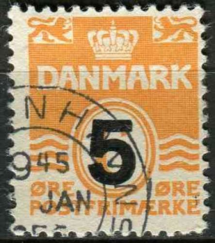 DANEMARK 1955 OBLITERE N° 362