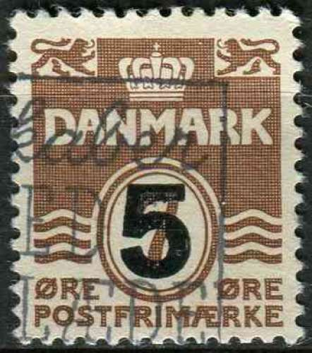 DANEMARK 1955 OBLITERE N° 363