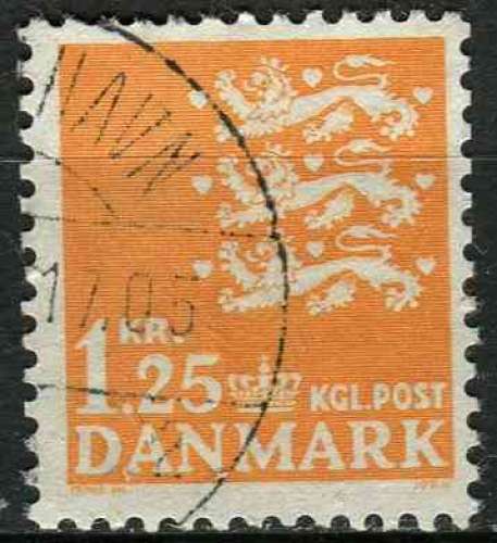 DANEMARK 1962 OBLITERE N° 408