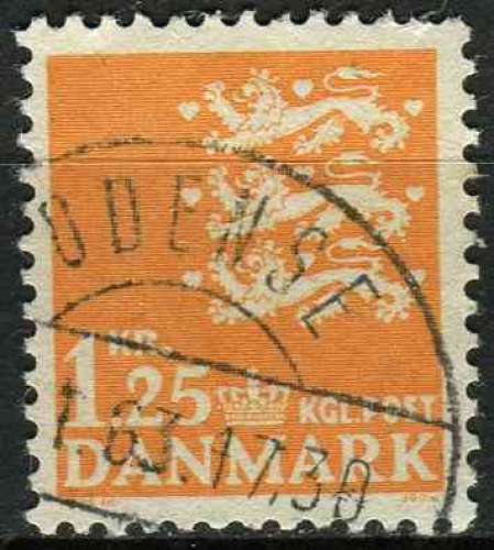 DANEMARK 1962 OBLITERE N° 408