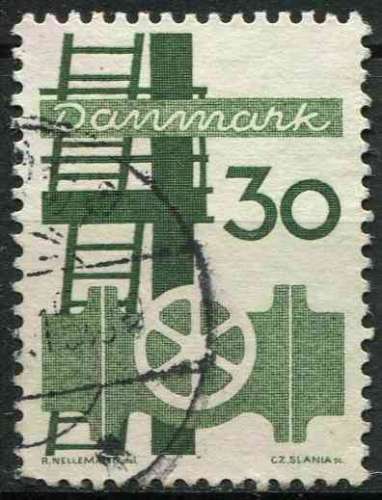 DANEMARK 1968 OBLITERE N° 481