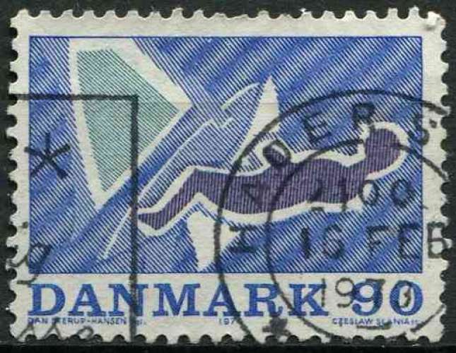 DANEMARK 1971 OBLITERE N° 528