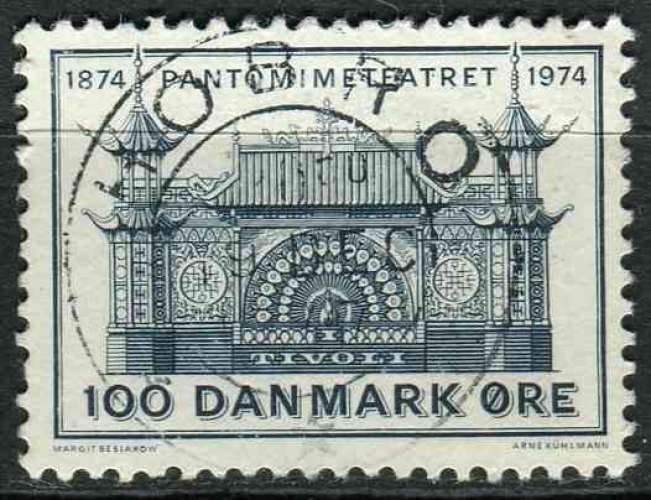 DANEMARK 1974 OBLITERE N° 573