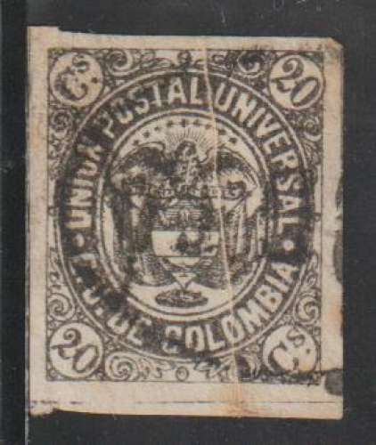 COLOMBIE 1881 - Y&T  N° 71