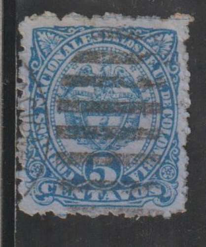 COLOMBIE 1883 - Y&T  N° 75