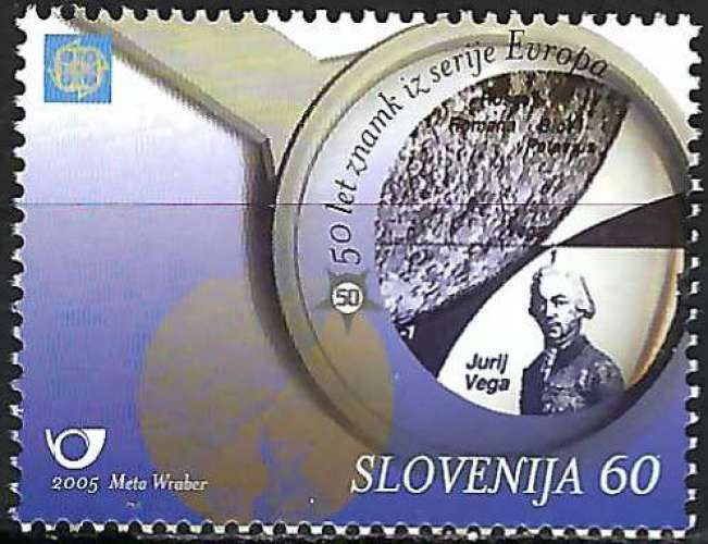 Slovénie - 2005 - Y & T n° 478 - 50 ans Europa - MNH