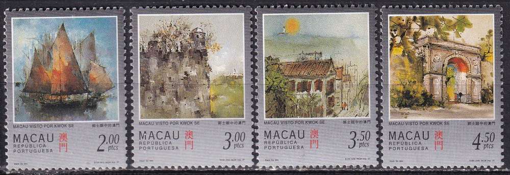 macao ... n° 848 à 851  neufs** ... 1997