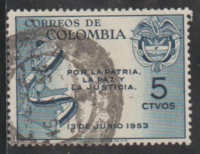 COLOMBIE 1954 - Y&T  N° 486