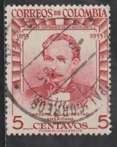 COLOMBIE 1955 - Y&T  N° 498