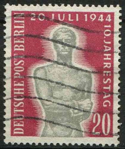 ALLEMAGNE BERLIN 1954 OBLITERE N° 106