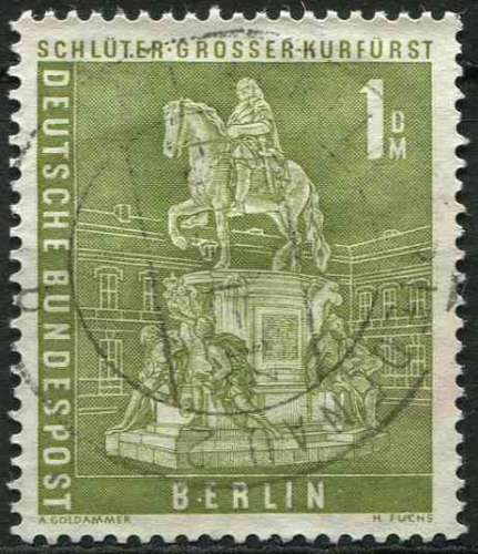 ALLEMAGNE BERLIN 1956 OBLITERE N° 135