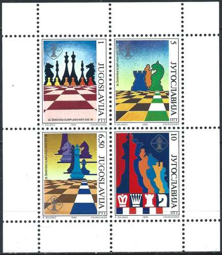 Yougoslavie - 1990 - Y & T n° 38 Blocs & feuillets - MNH