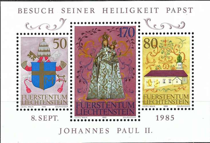 Liechtenstein - 1985 - Y & T n° 15 Blocs & feuillets - MNH