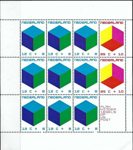 Pays-Bas - 1970 - Y & T n° 9 Blocs & feuillets - MNH