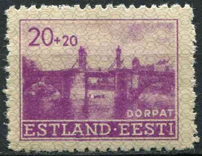 ESTONIE 1941 occupation allemande NEUF** MNH N° 5