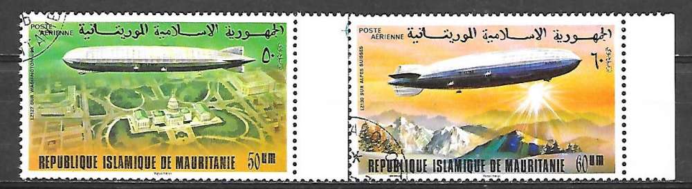 Mauritanie N° PA 170/71 Yvert OBLITERE ( USED )