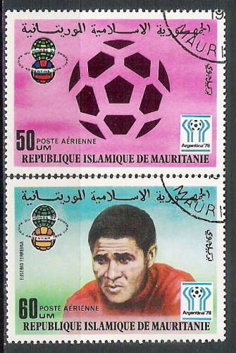 Mauritanie N° PA 182/83 Yvert OBLITERE ( USED )