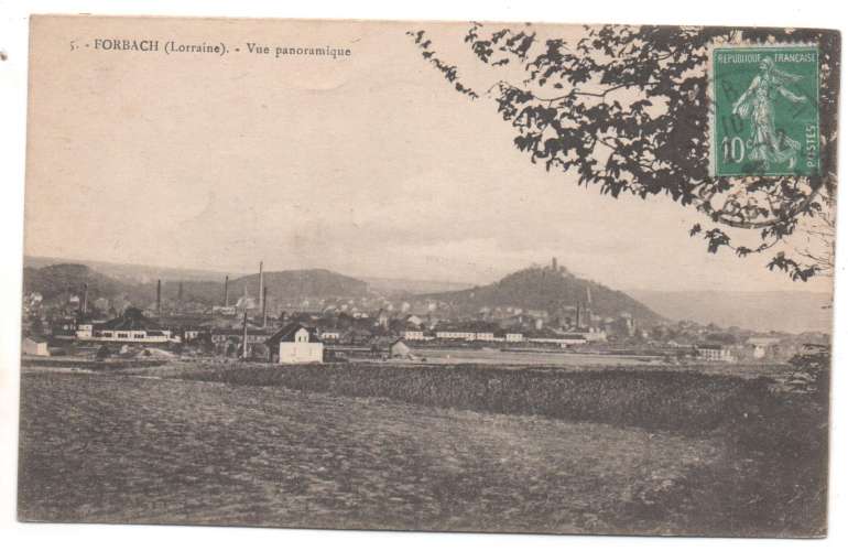 cpa 57 Forbach Vue panoramique