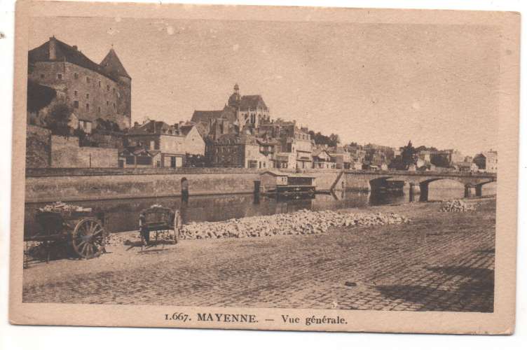 cpsm 53 Mayenne Vue générale