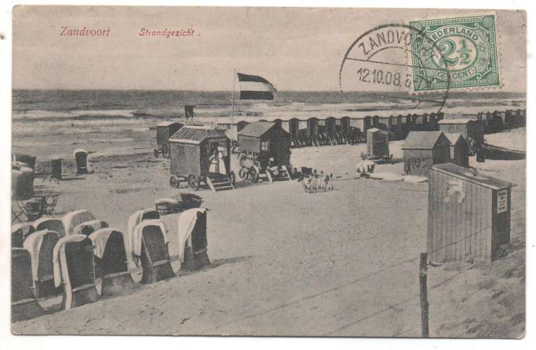 cpa Pays-Bas Zandvoort Strandgezicht