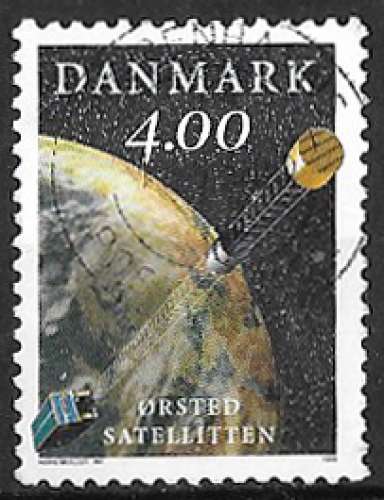 Danemark 1999 - Y&T 1206 (Oblitéré) - Satellite et Terre 