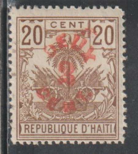 HAITI 1898 - Y&T N° 45